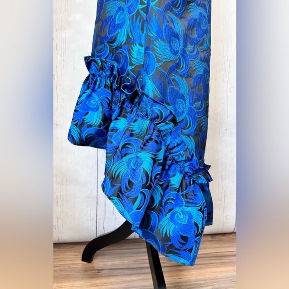 Belle Badgley Mischa Women’s Sandrine Dress Embroidered US 2 UK 6 - Picture 12 of 13